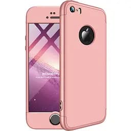 Чохол-накладка GKK 3 in 1 Hard PC Case Apple iPhone 5/5s/SE Rose Gold