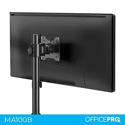 Настільне кріплення для монітора Officepro MA100B 17 - 40` Black [148282] - мініатюра 5