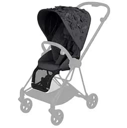 Комплект текстилю Cybex Mios Simply flowers dark grey, темно-сірий (521001371)
