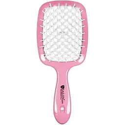 Щітка для волосся Salon Professional SP0099 SL масажна, продувна 20 см рожева з білим