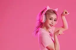Гарнітура Razer Kraken Kitty Edition Quartz BT RGB Pink (RZ04-03520100-R3M1) - мініатюра 6