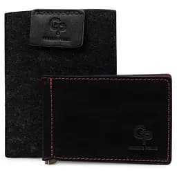 Шкіряний зажим для грошей GRANDE PELLE 12х8х0.7 см acs0018644 - мініатюра 6