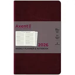 Щотижневик Axent 2026 Partner City Soft 125х195 см коричневий (8521-26-05-A) - мініатюра 2