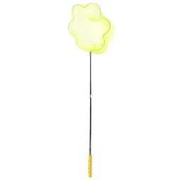 Дитячий сачок для метеликів Квітка MS 1287-2 ручка-телескоп 87 см Жовтий