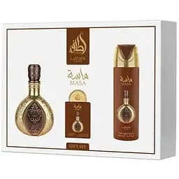 Набор Lattafa Perfumes Lattafa Pride Masa 100 мл 20 мл мини 200 мл дезодрант