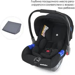 Автокрісло переноска Mar-Pol NewBorn бебікокон 0-13 кг Black - мініатюра 5