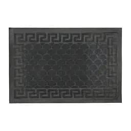 Килимок придверний Eco Fabric Луска з кромкою синій 40 х 60 см (4060-104) - мініатюра 2