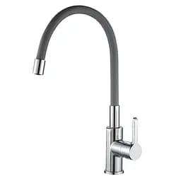 Змішувач для кухні Domino PRESTIGE DPS-203SLR-GREY