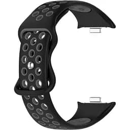 Ремінець DK для Xiaomi Mi Band 8 Pro Silicone Sport Band Nike (017600) (black / grey)