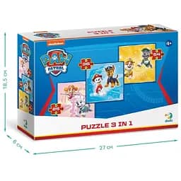 Пазл DoDo 3 в 1 Paw Patrol (200154) - мініатюра 7
