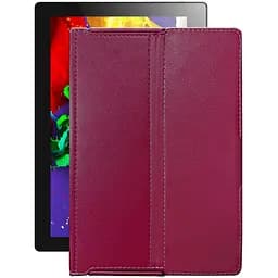 Чехол StatusCASE из экокожи для планшета Lenovo Tab 2 A10-70L 16GB LTE Бордовый