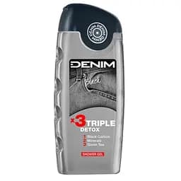 Гель для душу Denim Black Потрійний детокс, 250 мл