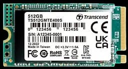 SSD M.2 накопичувач Transcend MTE400S 512GB (TS512GMTE400S)