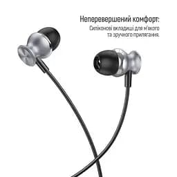 Навушники ColorWay 3.5 mm Wired Earphone UrbanBeat Black (CW-WD03BK) - мініатюра 3