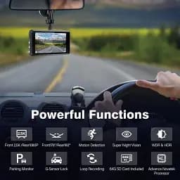 Відеореєстратор Miden S7 / Full HD / Чорна - мініатюра 2