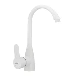 Смеситель для кухни Plamix Mario-011 (W) белый (PM0014)