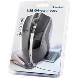 Мишка Gembird MUS-GU-02 USB Black (MUS-GU-02) - мініатюра 5