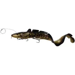 Силикон Savage Gear 3D Line Thru Burbot FS 360 мм 216.0g Black Gold UV (поштучно)
