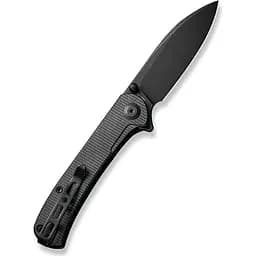 Ніж складний Sencut Scepter SA03G чорний - чорне лезо Micarta - мініатюра 3