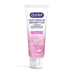 Лубрикант Durex Naturals Sensitive заспокійливий ефект Алое Вера 100 мл