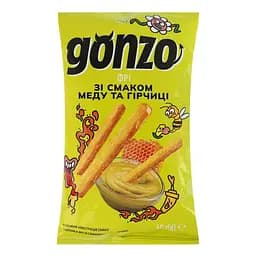 Соломка Gonzo фрі зі смаком меду та гірчиці 40 г