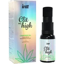 Збуджуючий гель для клітора Intt Clit Me On High Cannabis Oil 15 мл, сильна стимуляція Intt SO8394 98027