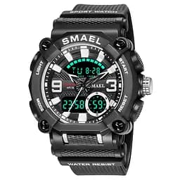 Годинник наручний чоловічий Smael 8072 Khaki (15189)