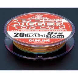 Шнур Sunline PE-Jigger ULT x8 200 м ( мulticolor) 1.7/0.225 мм 30 lb/13.0 кг - мініатюра 2