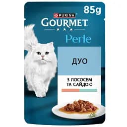 Набір вологого корму для котів Gourmet Perle Duo Мікс 8 шт. + Gourmet Perle Duo Мікс 4 шт. 1.02 кг (12 шт. х 85 г) - мініатюра 5