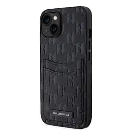 Чехол Karl Lagerfeld Saffiano Monogram Card Slot для iPhOne 14 Black (57983114288)