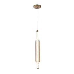 Світильник підвісний LED Levistella 788P68143 AB+AM, 7W, 4000K, скло, сучасний стиль для вітальні - мініатюра 2