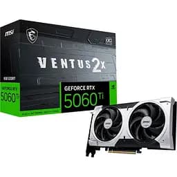 Видеокарта MSI GeForce RTX 5060 Ti 8GB VENTUS 2X OC PLUS (G506T-8V2CP/912-V536-001) UA [135946]