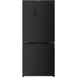 Холодильник Gorenje SBS, 190х65х80см, 4 двері, 286(149)л, А+, NoFrost+, Інвертор, Зона св-ті, Диспл, Чорний