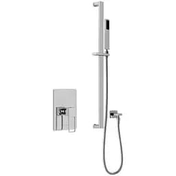 Душевая система Kohlman Nexen chrome + BOX скрытого монтажа QW220USP1, Хром