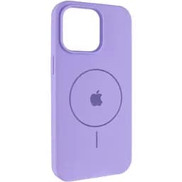 Чохол Epik Silicone Case Full Protective AA V2 with MagSafe для Apple iPhone 15, 6.1 Бузковий/Dasheen