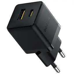 МЗП Baseus Palm Fast Charger 30W (1USB-A/1C) (P1011160A) Cluster Black - мініатюра 3