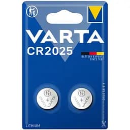 Батарейки Varta Lithium CR 2025 2 шт. (6025101402)