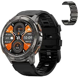 Розумний тактичний смарт-годинник Kospet Tank T3 Special Edition Black (16988-hbr)