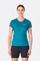 Женская футболка Rab Sonic Tee Womens 10 Темно-бирюзовый