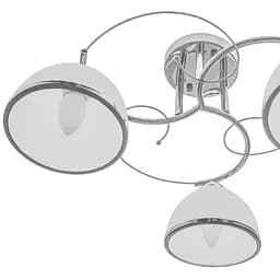 Люстра стельова Brille в зал E27 60W CH (LK-600C/3) - мініатюра 3