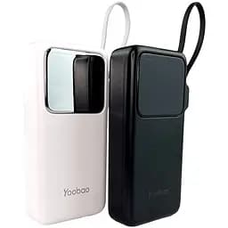 Повербанк зі швидкою зарядкою Yoobao 20000 мАг 22,5W Q22 PD+QC Чорний - мініатюра 6