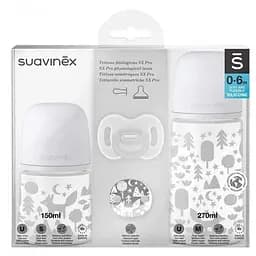 Набір подарунковий Suavinex Fox Історії лисиці, 4 предмети, сірий (307544)