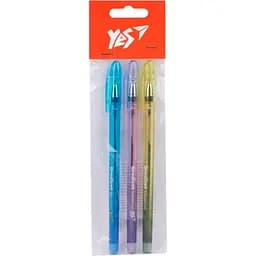 Набор шариковых ручек Yes Gradient 0.5 мм 3 шт. синий (450201)