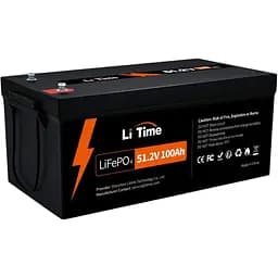 Акумулятор Li Time LiFePO4 48V (51.2V/100Ah/5120Wh) (L51.2V100-BASIC-16-A250) [158037]