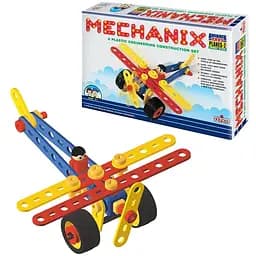 Конструктор Mechanix Літак №2 поліпропіленовий розвиваючий 81 елм./7 моделей