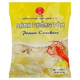 Крекеры Bich-Chi со вкусом креветки белые 1 кг