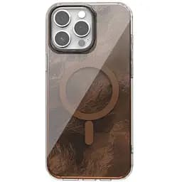Чехол Epik TPU Shiny Mountain MagFit для Apple iPhone 12 Pro/12, 6.1 Chocolate