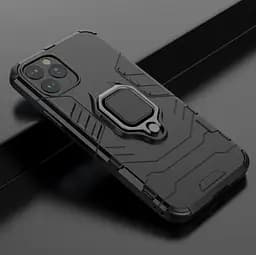 Чохол бампер Primolux Ring Armor для Apple iPhone 11 Pro Black - мініатюра 6