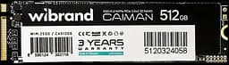 Накопичувач SSD M.2 Wibrand Caiman 512GB (WIM.2SSD/CA512GB)