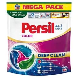 Диски для прання Persil 4 in 1 Discs Color Deep Clean 60 шт.
